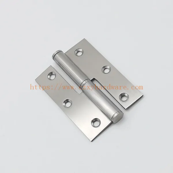 New Product Factory Supplier Invisible Door Hinge Lift Off-Round Conner 90*65*2.5Mm Lift Off Hinge